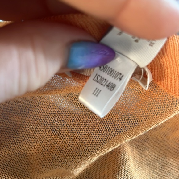 Chico’s Lightweight Cardigan Sweater Open Front 3/4 Sleeves Chicos Size 3 XL - Picture 6 of 7